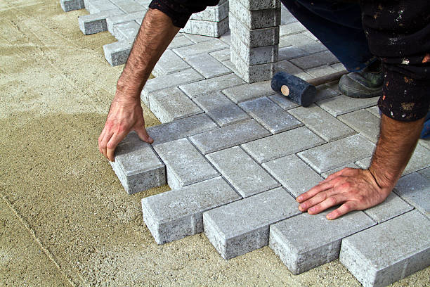 Permeable Paver Driveway in Hebron Estates, KY